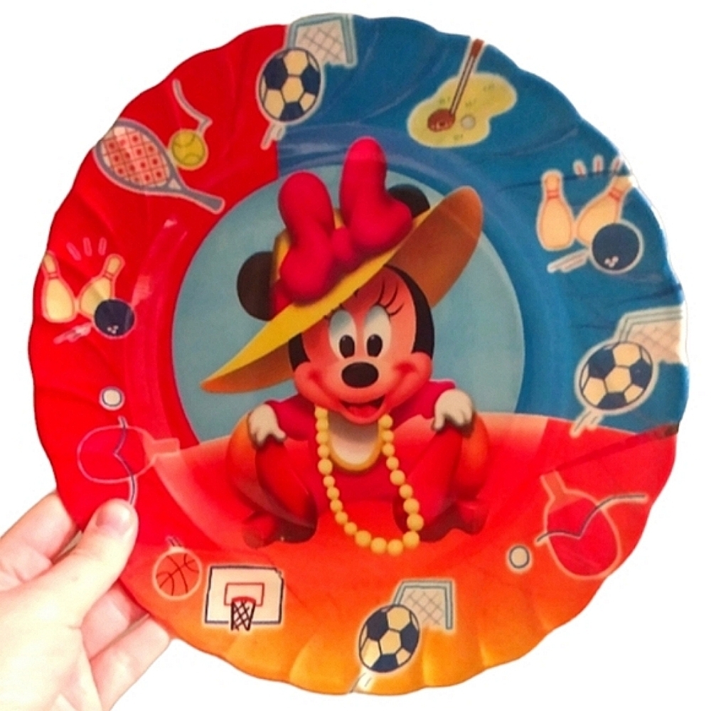 Vintage Minnie Mouse dinner plate